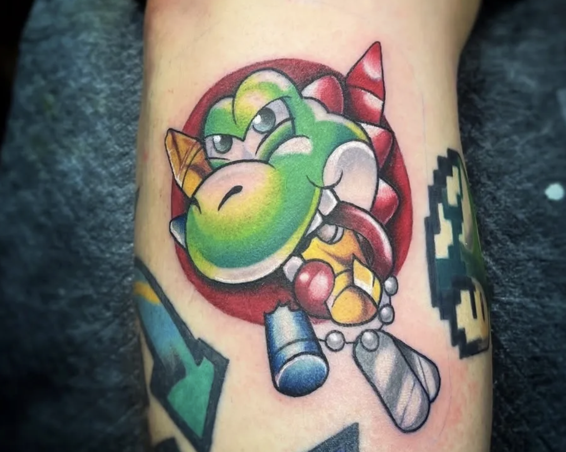 Moe Tartt tattoo